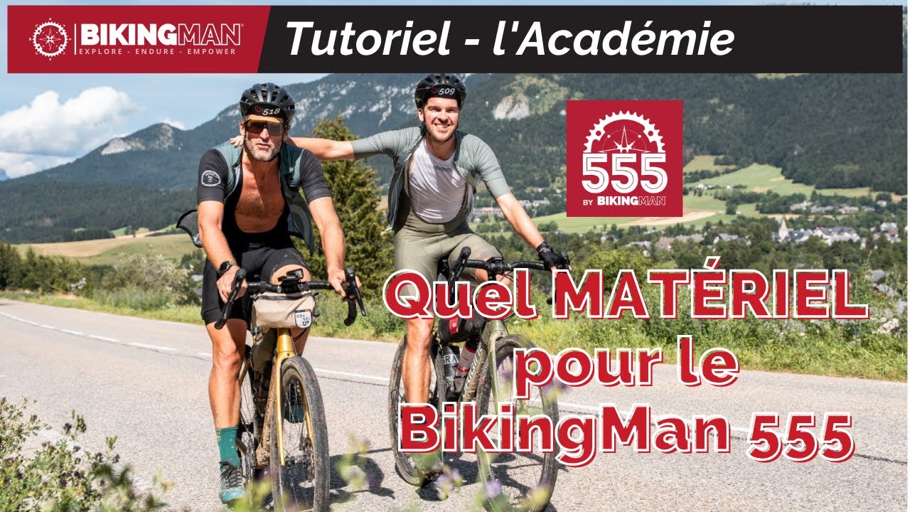 REXP Quel mat&eacute;riel pour le BikingMan 555 ?