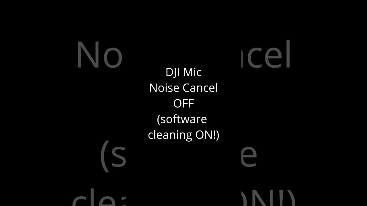 DJI Mic Mini test - Clean up using Davinci Resolve Audio Plugins