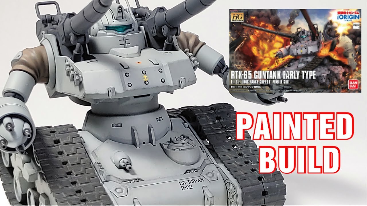 BANDAI [HG] 1/144 GUNDAM THE ORIGIN RTX-65 GUNTANK EARLY TYPE 機動戦士ガンダム ガンタンク初期型 (ガンプラ) 건담 디오리진 건탱크