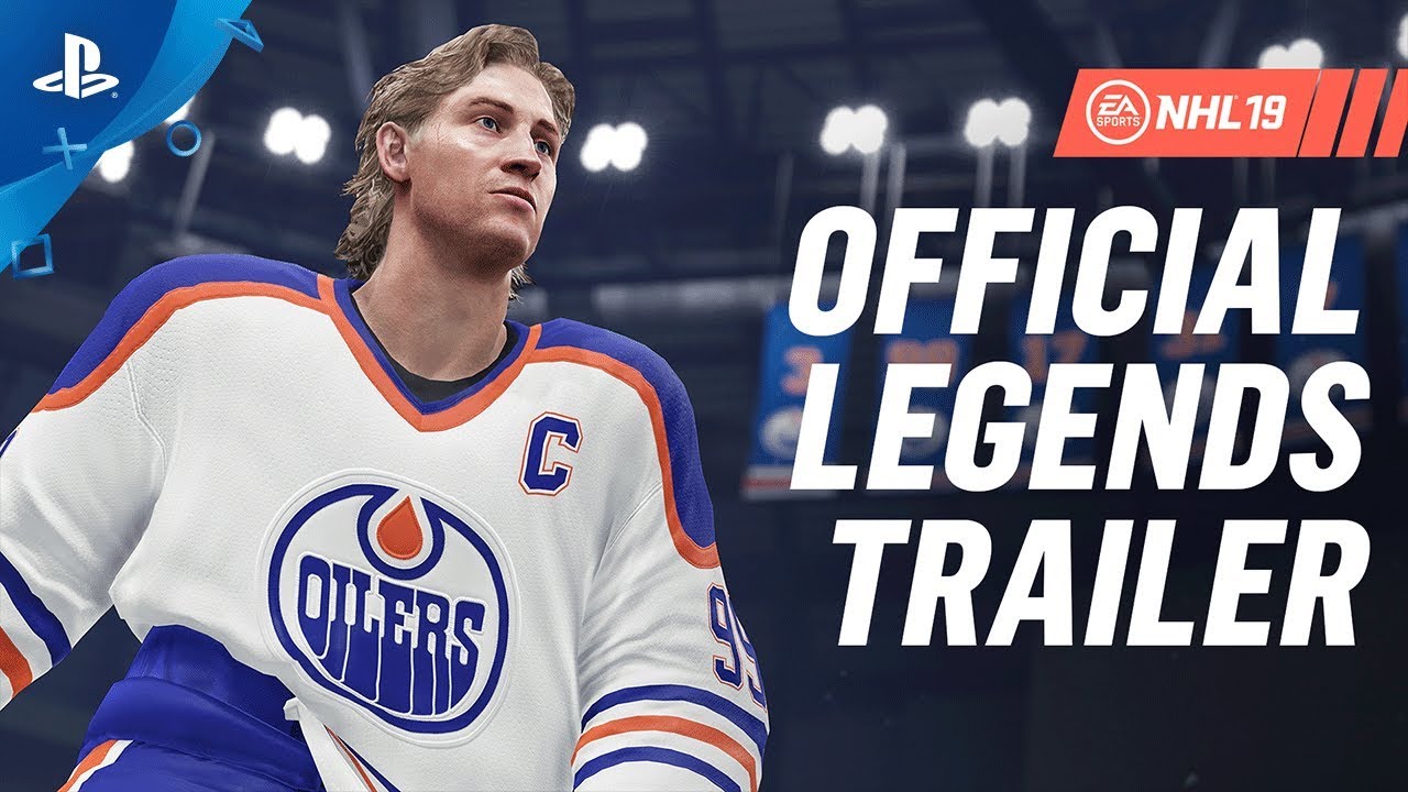 NHL 19 - Hockey Legends ft. Gretzky, Lemieux, Messier, Selanne Trailer | PS4