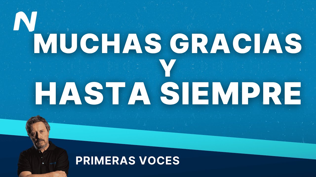 La despedida de Primeras Voces con Andrés Gabrielli y GRAN equipo