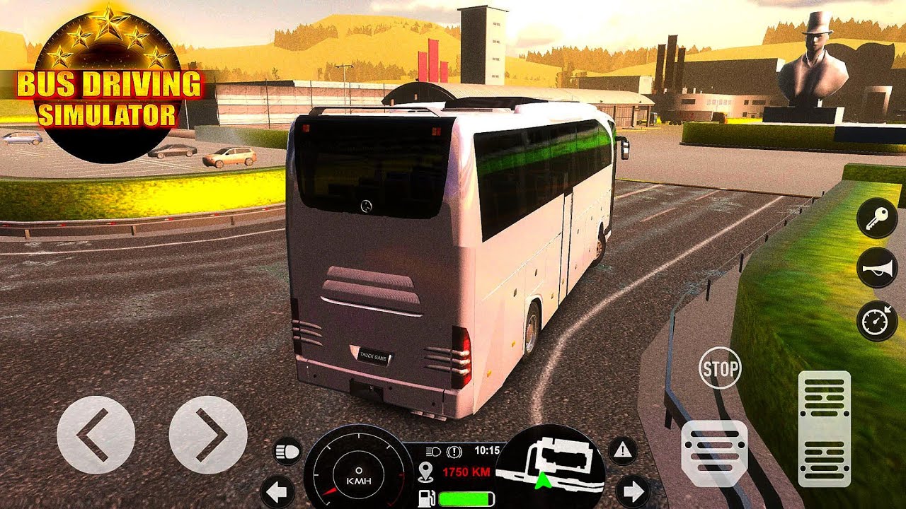 Coach City Bus Simulator 3D Game - Bus Driving Simulator 2025. #busdriving #bussimulator 