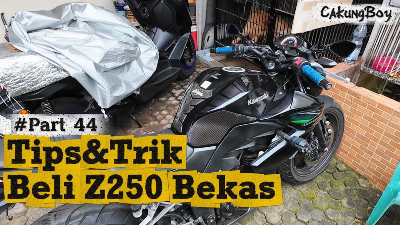 Tips dan Trik Beli Motor Kawasaki Z250 Bekas | #part44