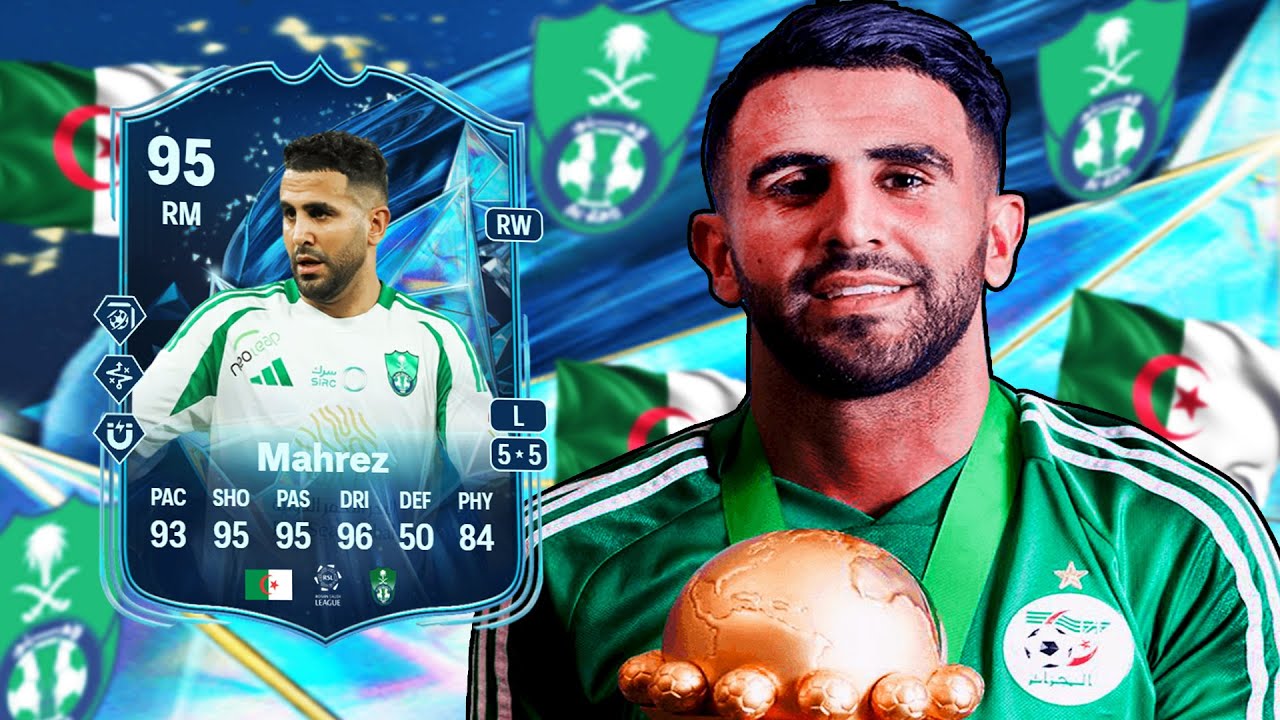 95 SBC TOTS Mahrez Player Review!