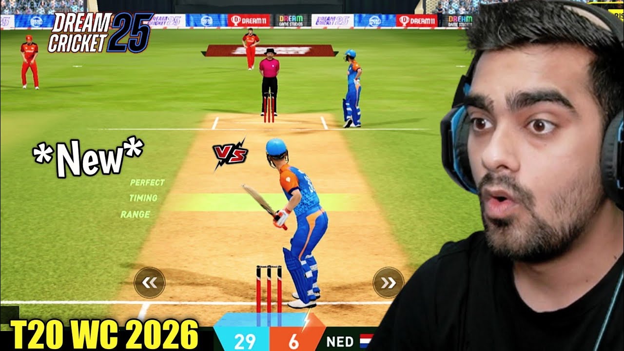 New! India Vs Netherlands T20 World Cup Dream Cricket 2026