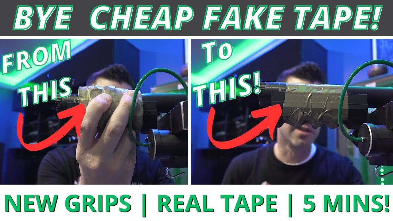Neutrona Wand UPGRADES | Adding NEW Grips With REAL Tape the EASY Way!