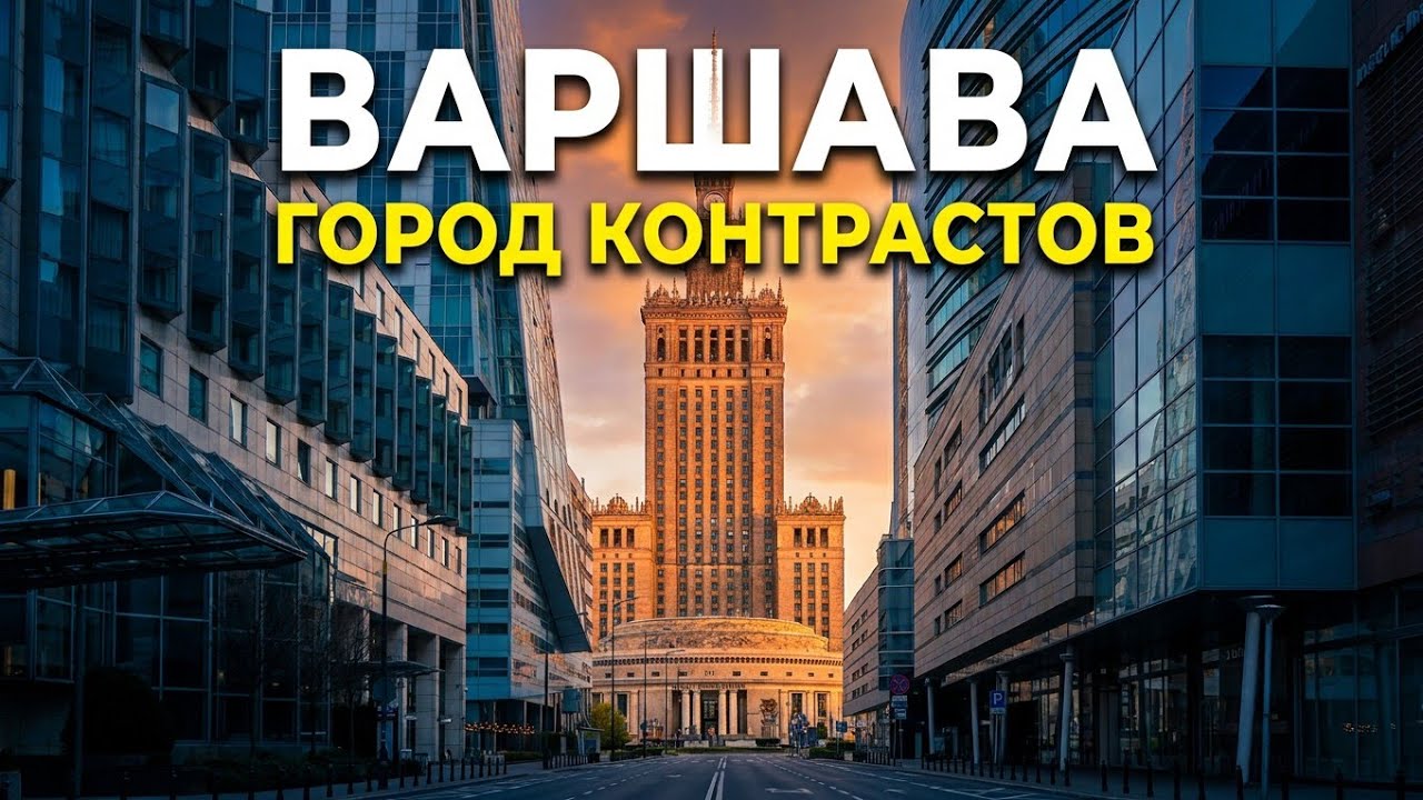 ПУТЕШЕСТВИЕ ПО ПОЛЬШЕ | Часть 1 - Варшава 🇵🇱