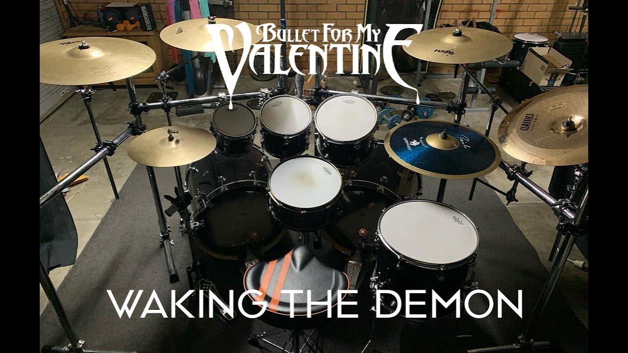 Lab Experiment #12 - Bullet For My Valentine - Waking The Demon (Drum Cover)
