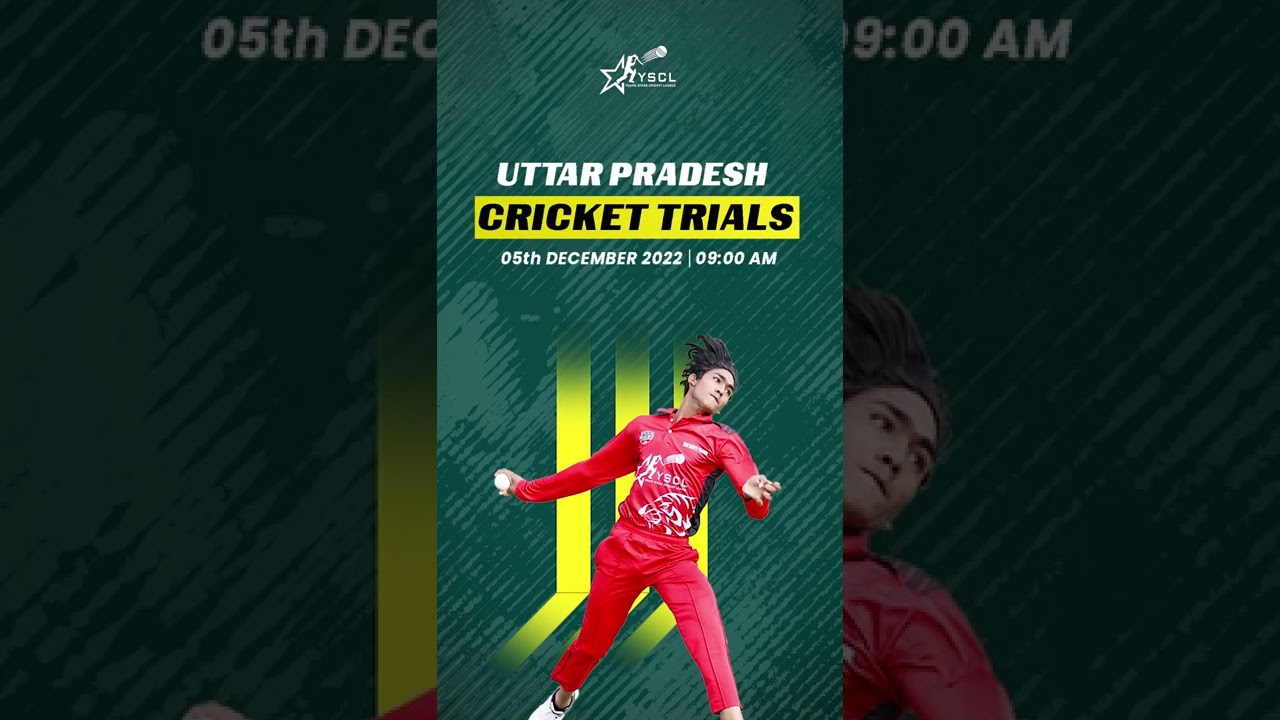 Uttar Pradesh Cricket Trials | Biggest Cricket Talent Hunt | YSCLeague | Cricket