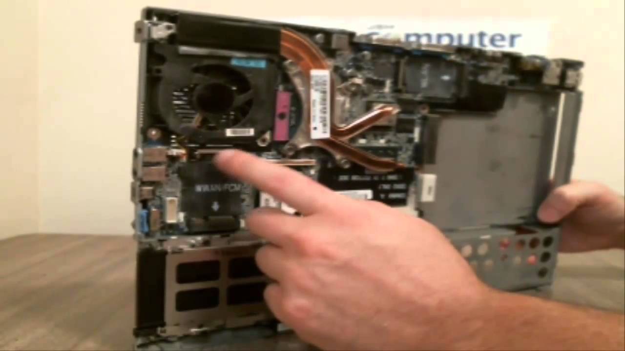 Disassembling a Dell Latitude D630