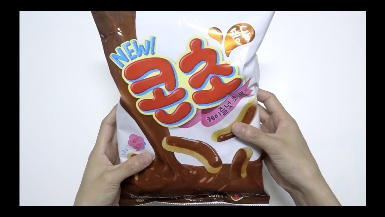 [Unboxing snacks] ep13-concho, korean snack, 콘초
