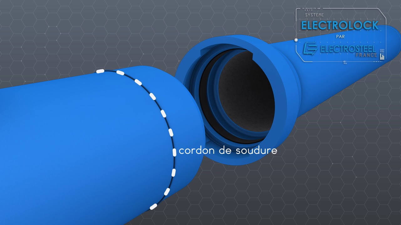 Tuyau fonte ductile Electrolock - ELECTROSTEEL - [Syst&egrave;me de canalisation AEP]