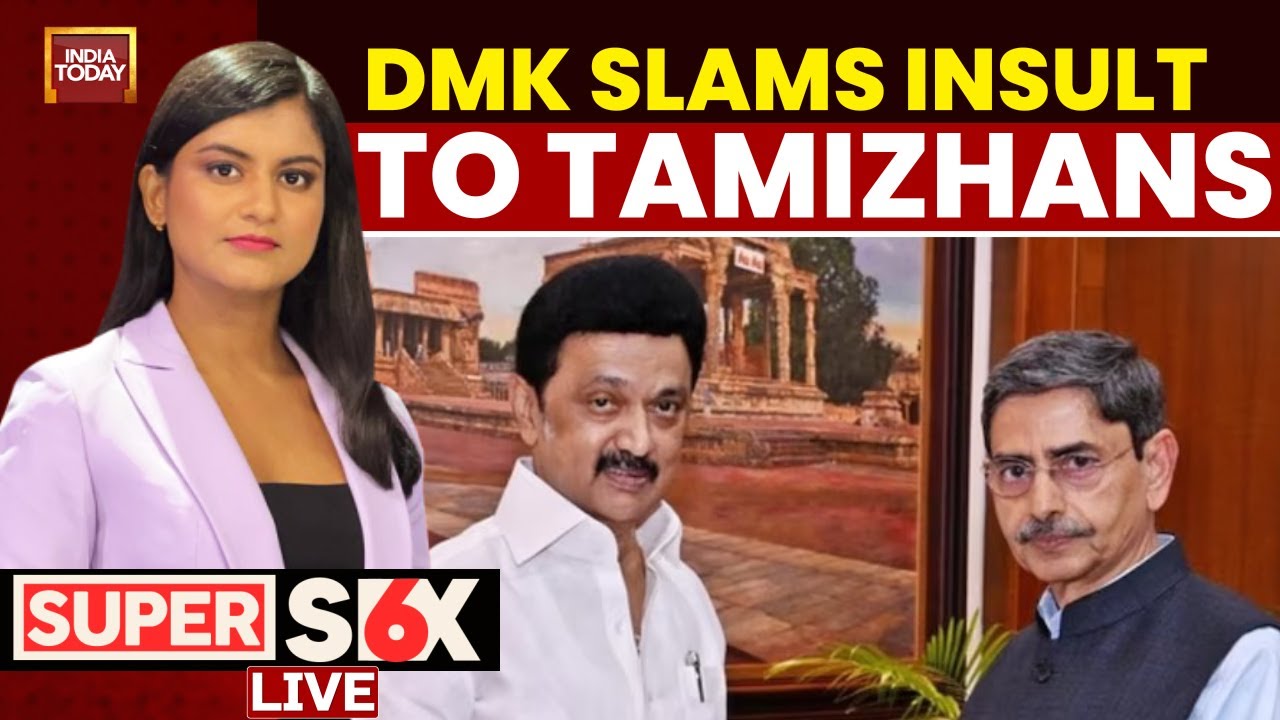 TN Assembly Drama: Governor Rejects Speech, Walks Out Amid Political Rift | Super Six LIVE