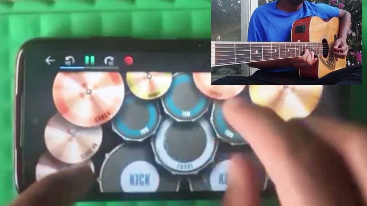 Aakasaima Chil Udyo Fanana |Goolmy Guys| Real drum cover. 