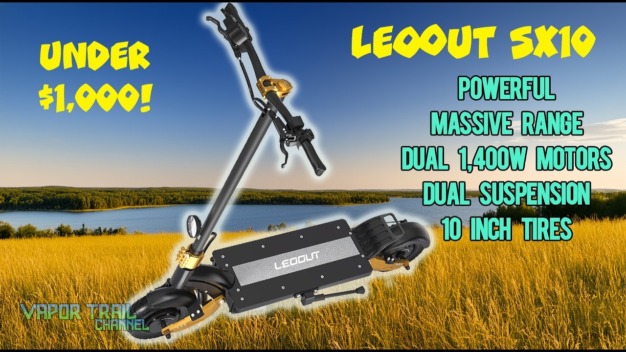 LEOOUT SX10 - BEST VALUE For This Class Of Escooter? Might Be!