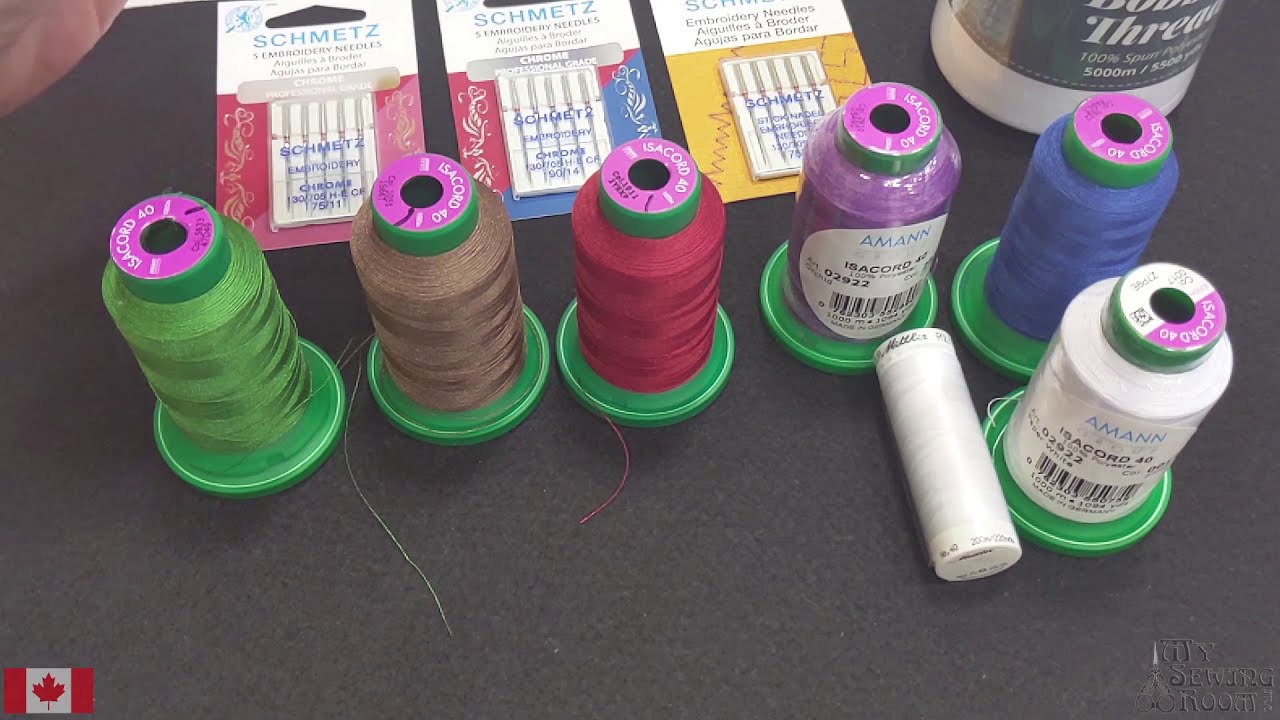 Brother Embroidery Часть 1: Иглы, Нитки и Инструменты