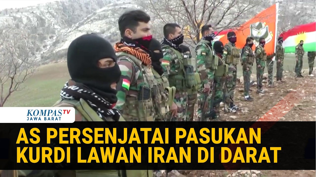 Lawan Iran di Darat Amerika Serikat Persenjatai Pasukan Kurdi, ini Target Wilayah