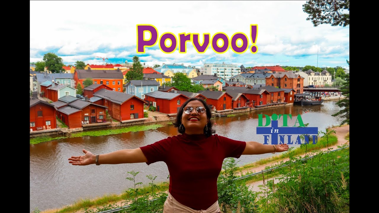 Porvoo, Finland! Most beautiful medieval town | travel vlog | Ep 07