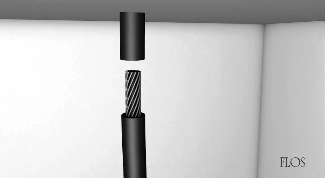 FLOS Find Me Suspension Recessed Install