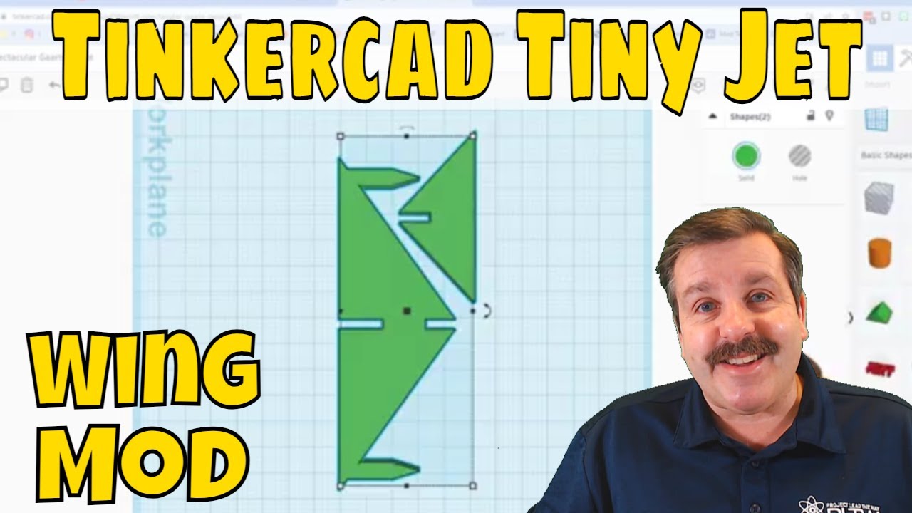 A Super Slick Tinkercad Laser Cut Tiny Jet Wing Mod
