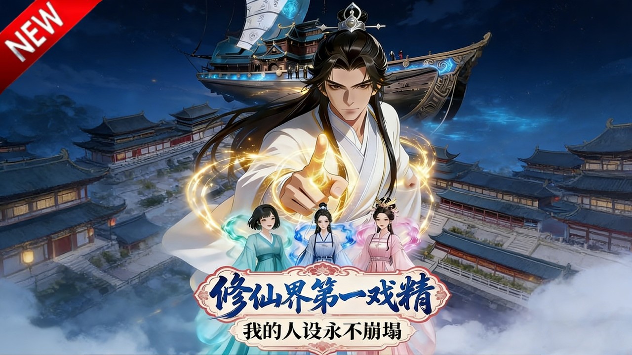 💥【新番上线】影帝顾长生快穿至修仙界，觉醒“影帝扮演系统”，能将他人脑补转化为现实！《修仙界第一戏精，我的人设永不崩塌》全集 Multi SUB #热血 #漫剧 #动漫魔女