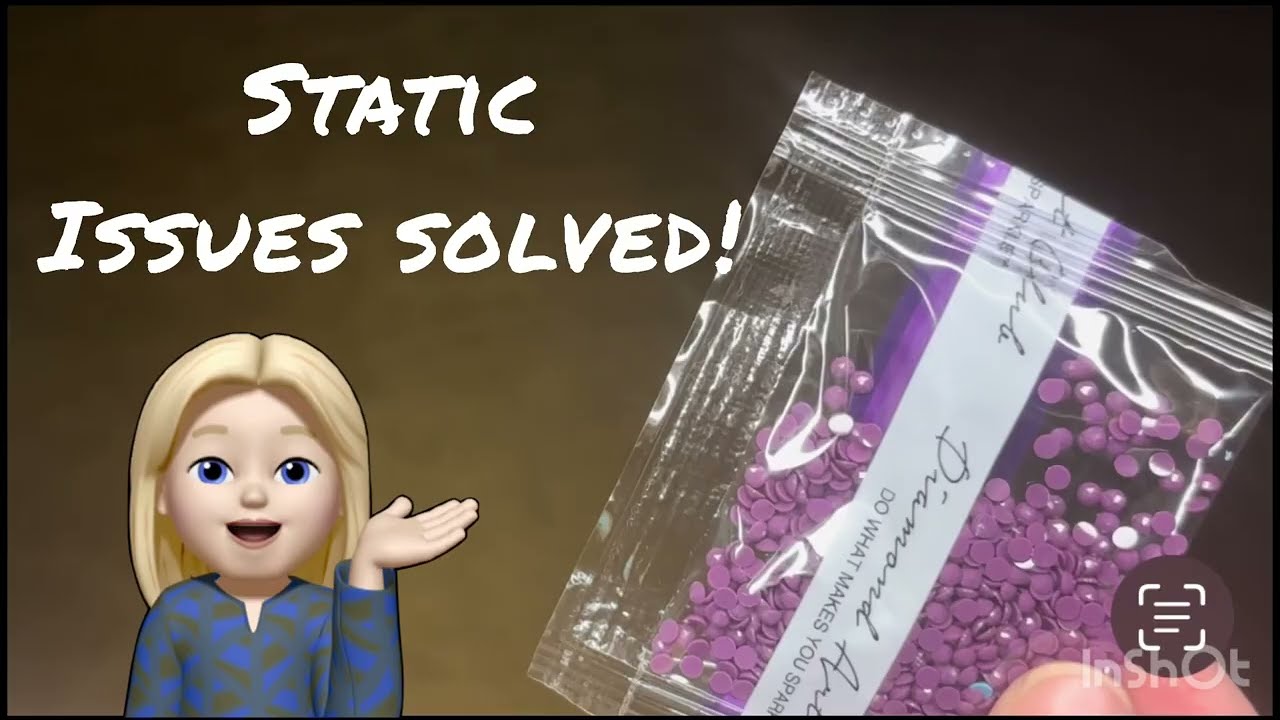 Solve Static Issues in Diamond Painting
