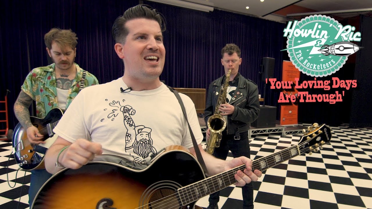 'Your Loving Days Are Through' Howlin' HOWLIN' RIC & THE ROCKETEERS (Atomic) BOPFLIX sessions