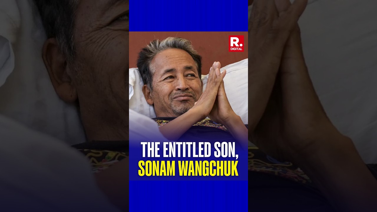Arnab: Sonam Wangchuk Is The Entitled Son Of A Congress Politician | CJP
