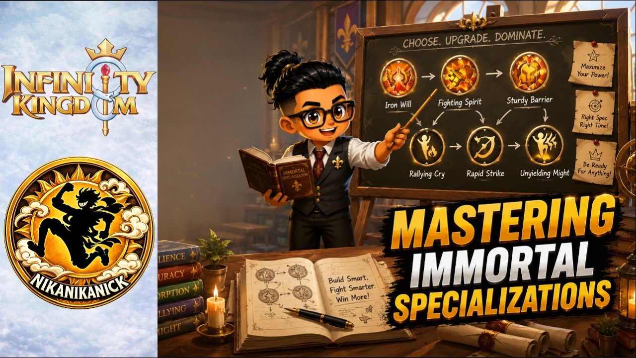 Mastering Immortal Specializations in Infinity Kingdom