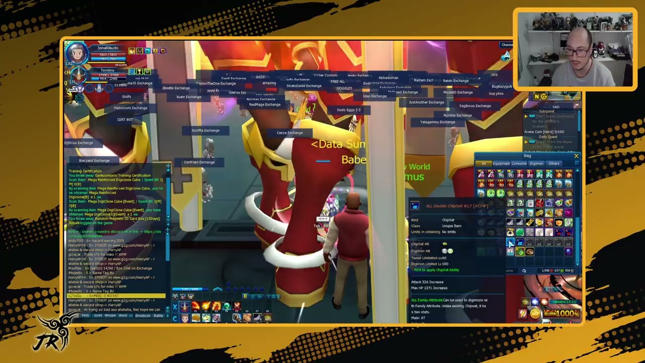 Digimon Masters new year ticket x9 