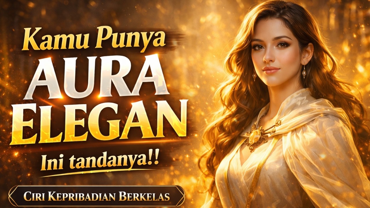 Ciri-Ciri Kepribadian Berkelas 🔥🌟 | Tanda Kamu Memiliki Aura Elegan Tanpa Harus Tampil Mencolok