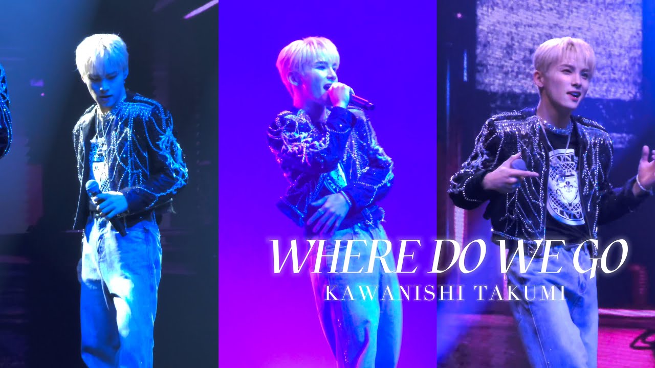 [4K FANCAM]JO1 川西拓実 TAKUMI FOCUS ‘WHERE DO WE GO’ 250215 JO1DER SHOW IN TAIPEI