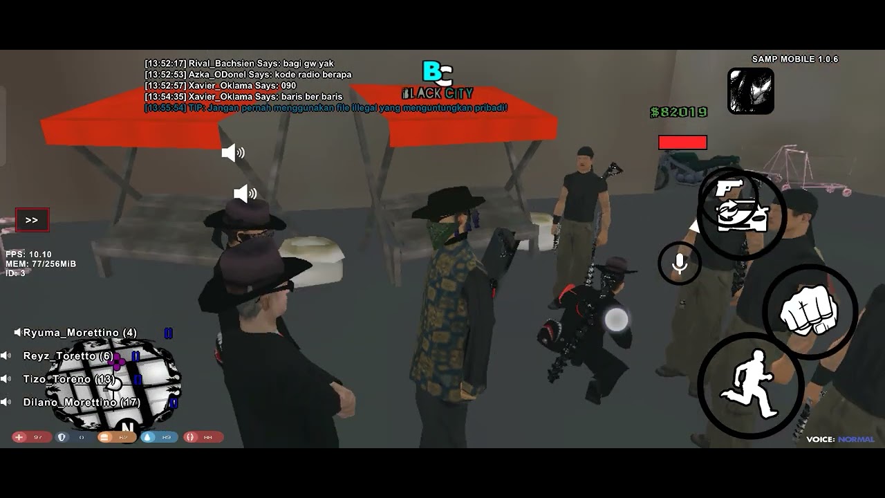 Membeli Senjata ke mafia (BLECK CITY Roleply)