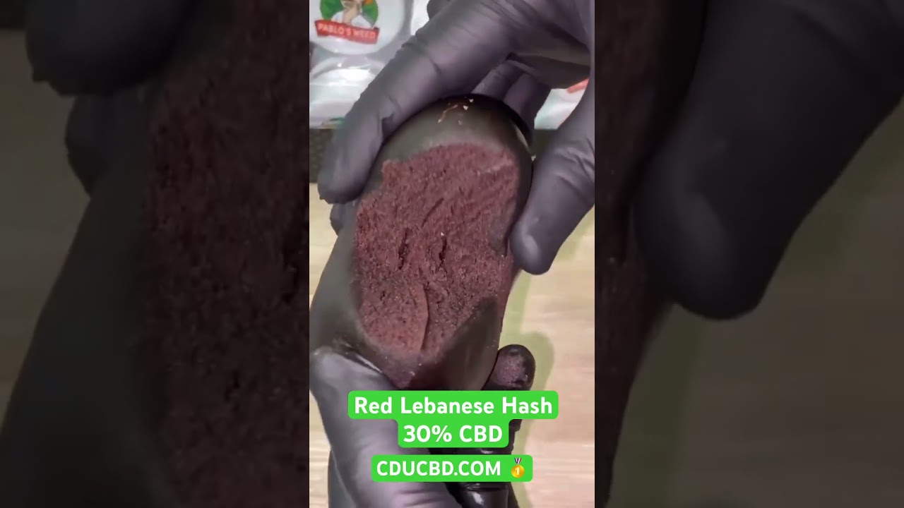 Red Lebanese Hash CBD 30% 🤯 #foryou #pourtoi #cducbd Boutique en ligne