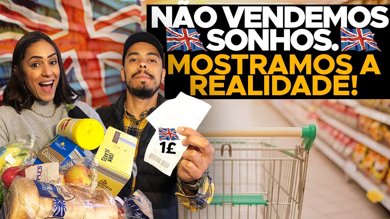 CUSTO DE VIDA EM LONDRES! MOSTRAMOS TUDO NA PRÁTICA. QUANTO GASTAMOS NO SUPERMERCADO #Navibe