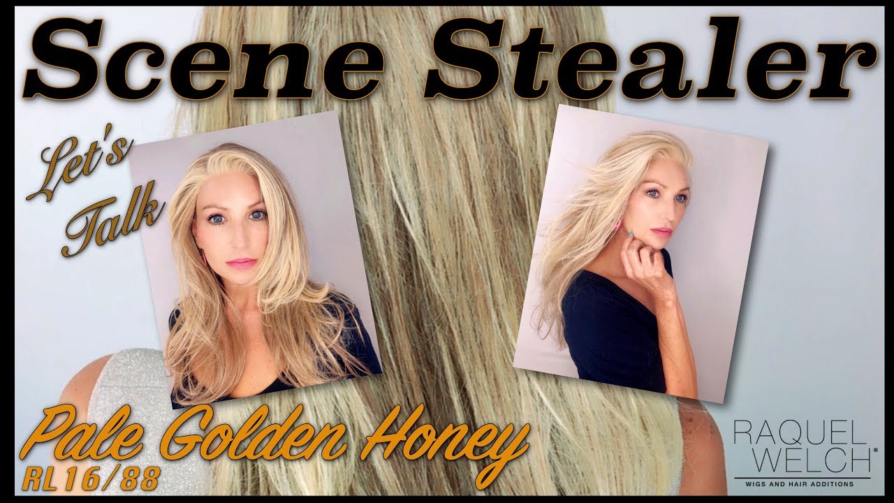 Scene Stealer Wig by Raquel Welch in the color Pale Golden Honey RL16/88