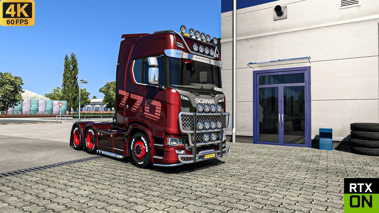 Scania V8 770 Beast Drive | Ultra Graphics | Chicken Meat | ETS 2 Gameplay