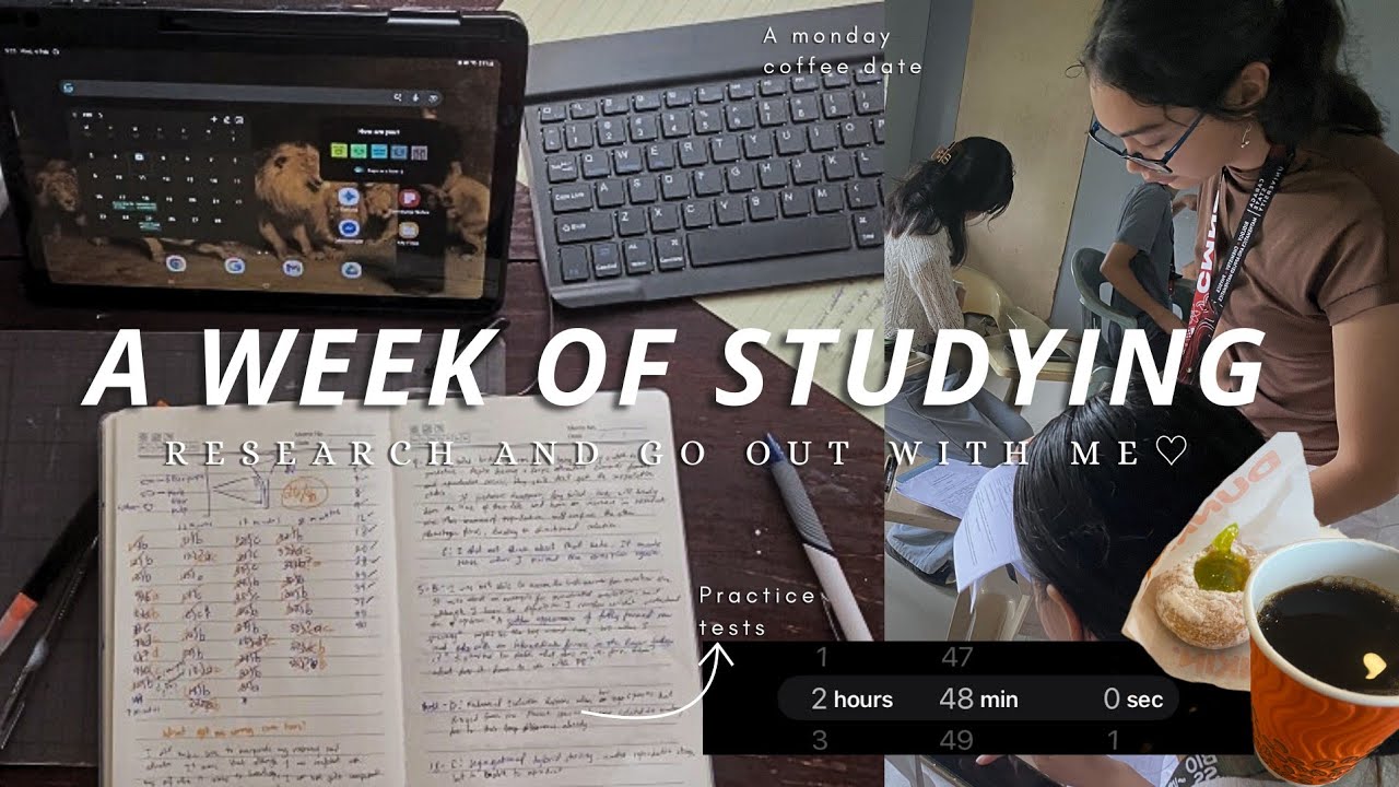 Student in the Philippines👩🏻‍🔬| what study days here look like