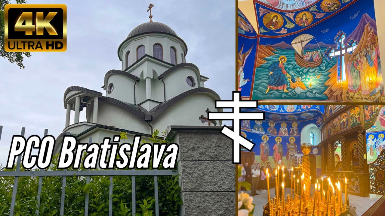 Orthodox liturgy in the Church of Saint Rastislav - PCO Bratislava SLOVAKIA︱(4K UHD)