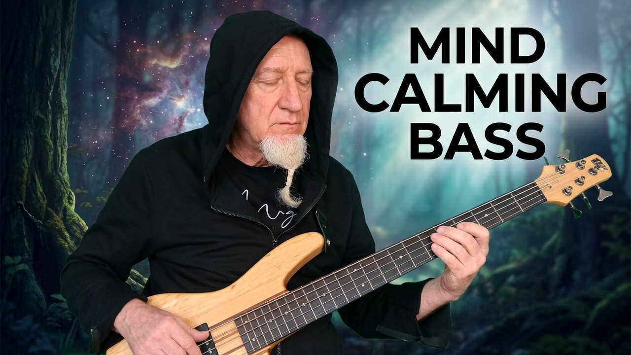 Bass Guitar Resonance for Quiet Moments