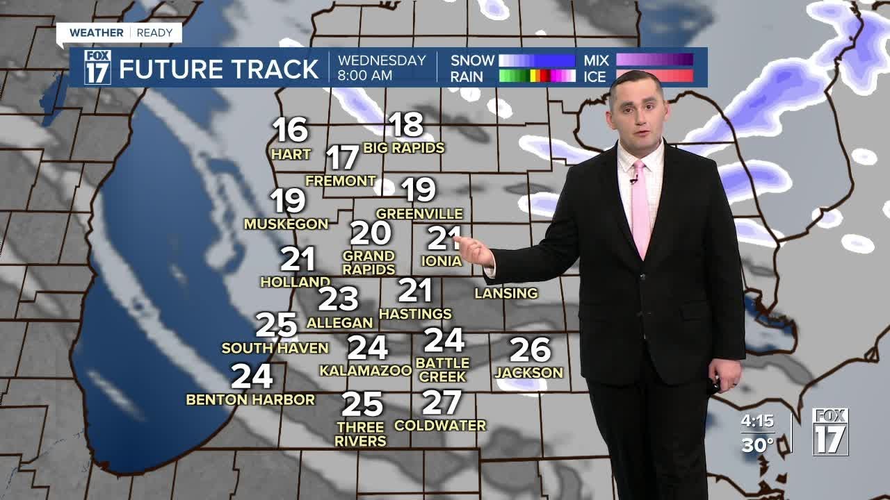 Tonight's Forecast: Quick round of snow on the way