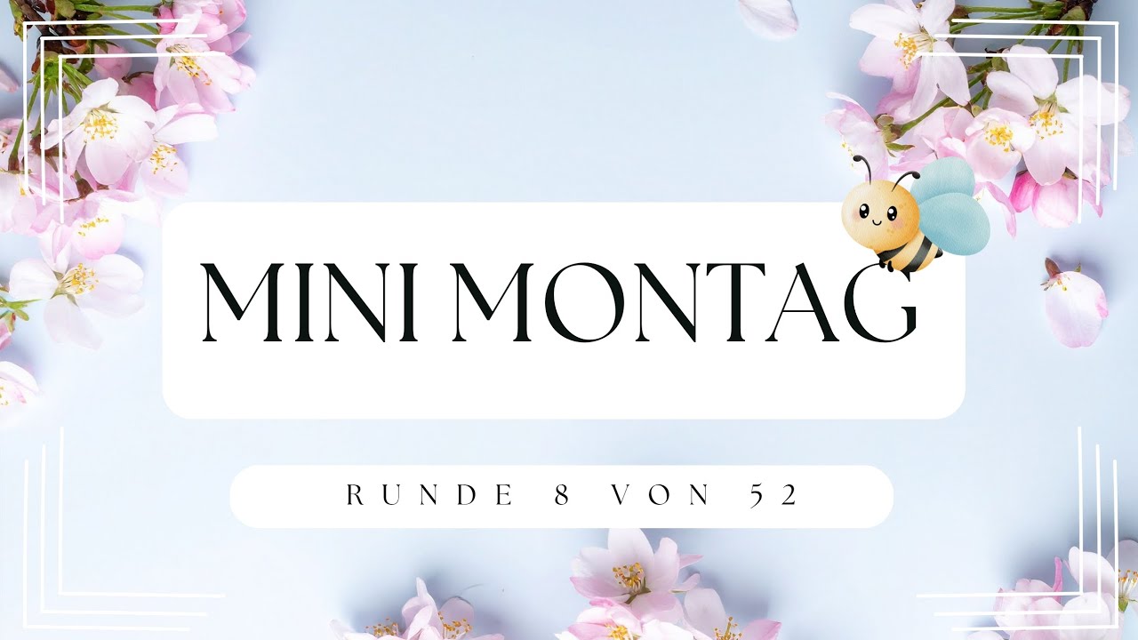 🌱🌷 Mini Montag 🌷🌱 Runde 8 von 52! #Sparspiele #Budgeting 