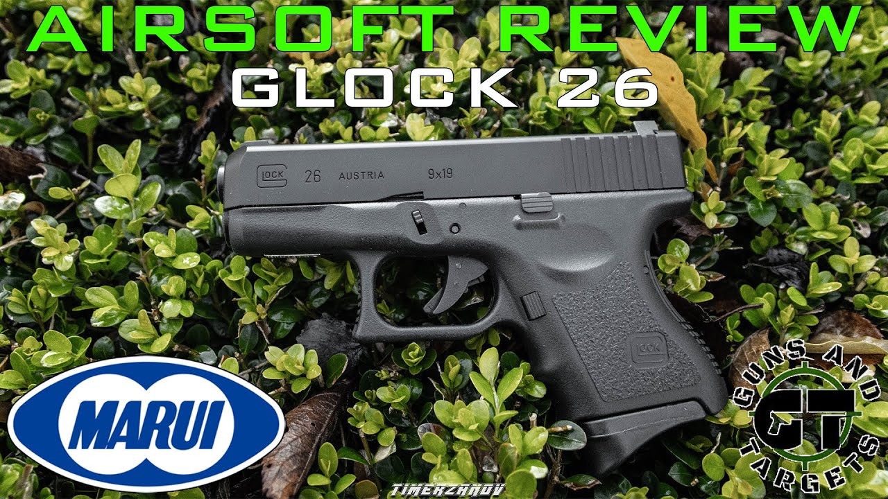 Airsoft Review #114 Tokyo Marui Glock 26 Gaz Blowback [FR]