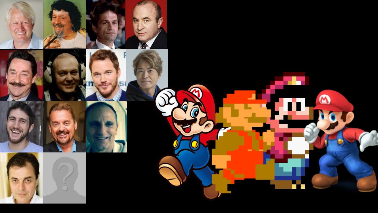 Video Game Voice Comparison- Mario (Super Mario)
