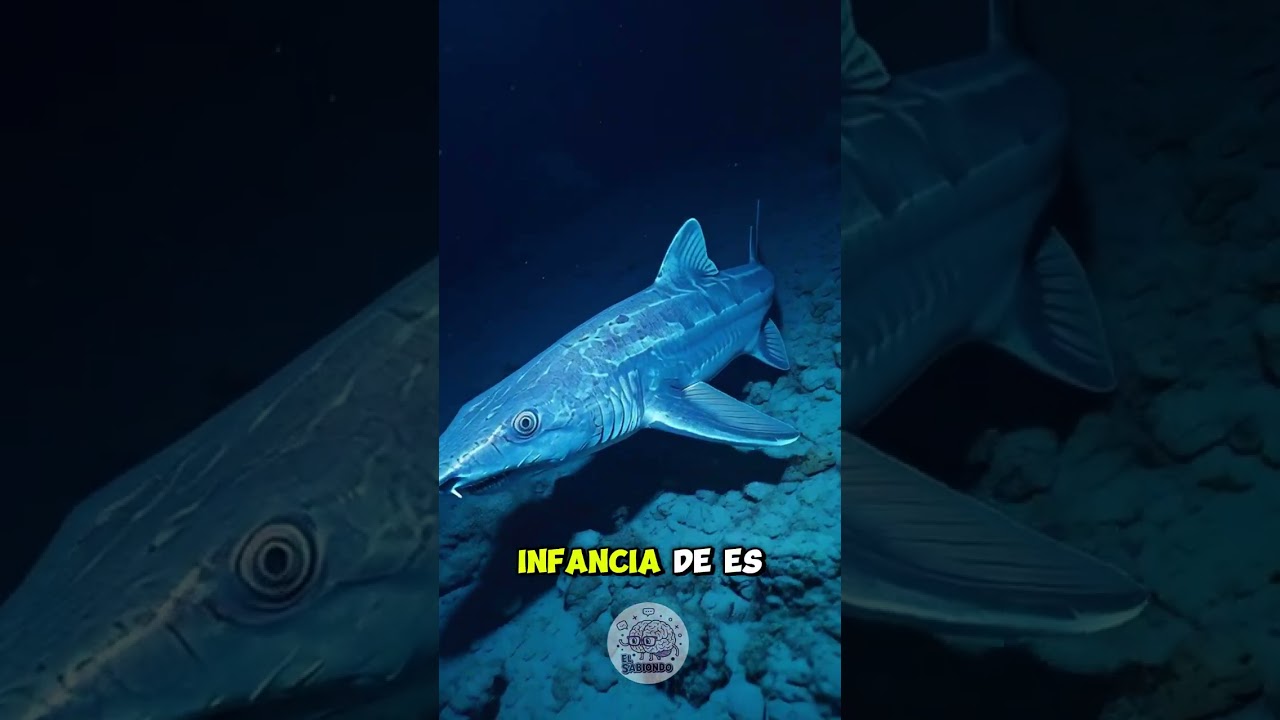 El goblin shark tiburón duende   el alien del oceano