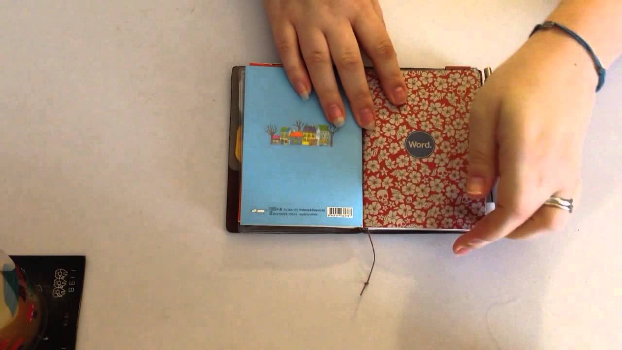 My Midori Traveler's Notebook Setup