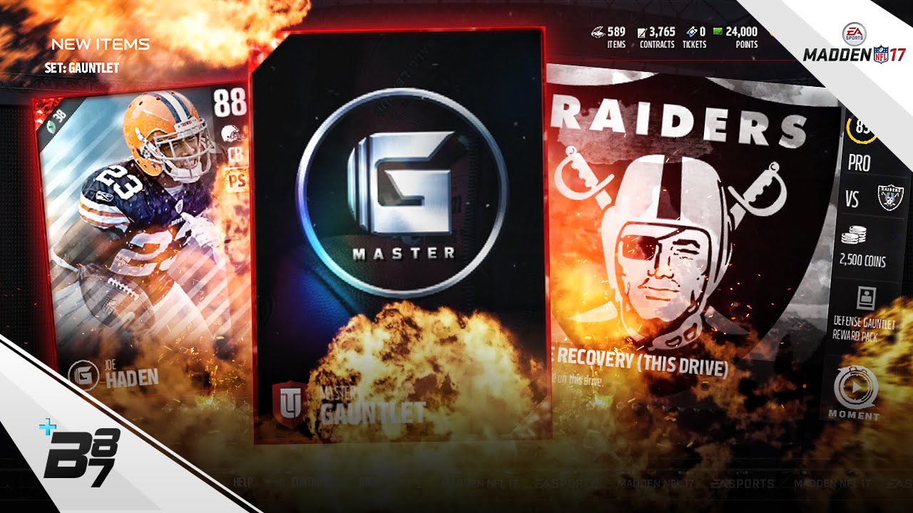 MADDEN 17 GAUNTLET COMPLETION! DONE THE EASY WAY!