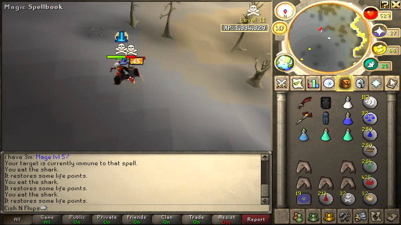 Runescape Pk Video - Old Skool Hybrid Pking - Mad Papper - West Dragons
