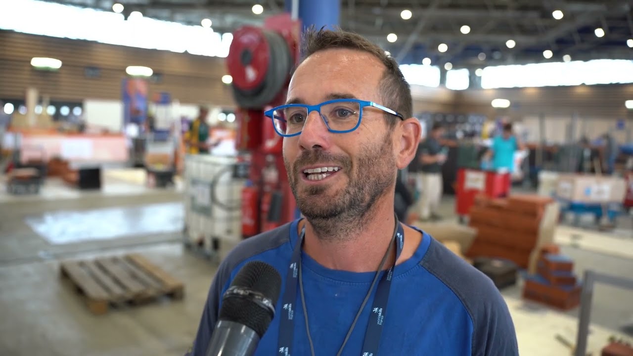 WorldSkills Lyon 2023 : reportage maçonnerie
