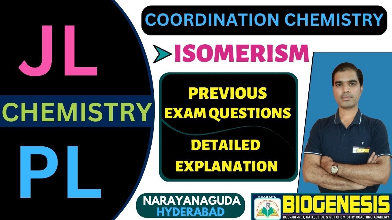 CLASS-8 | COORDINATION CHEMISTRY PREVIOUS EXAM QUESTIONS -DETAILED EXPLANATION| Dr.RAJESH BIOGENESIS